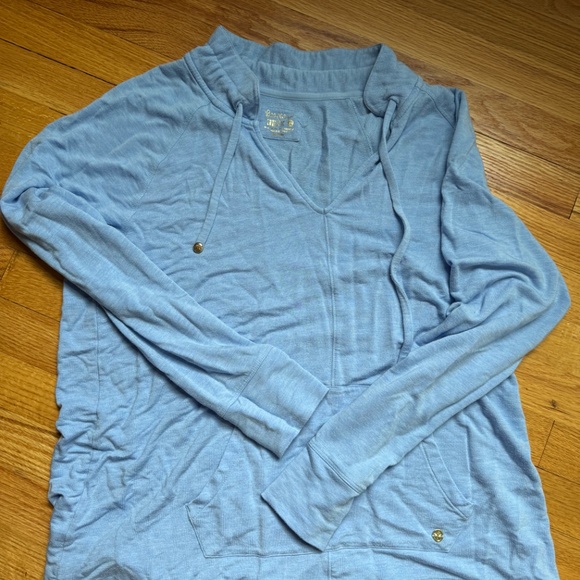 Lilly Pulitzer Luxletic Modal-blend Tunic, Cornflower Blue, XL - Picture 3 of 11